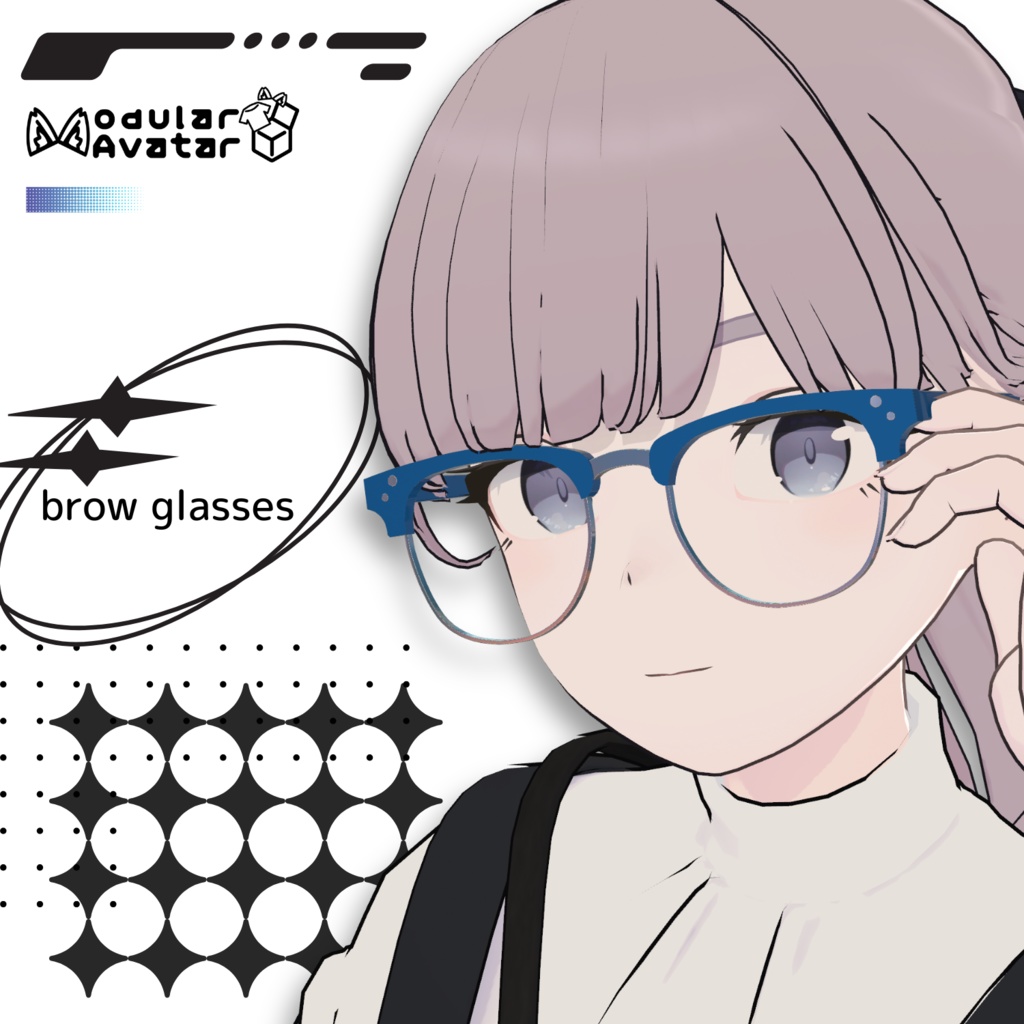 brow glasses MA対応