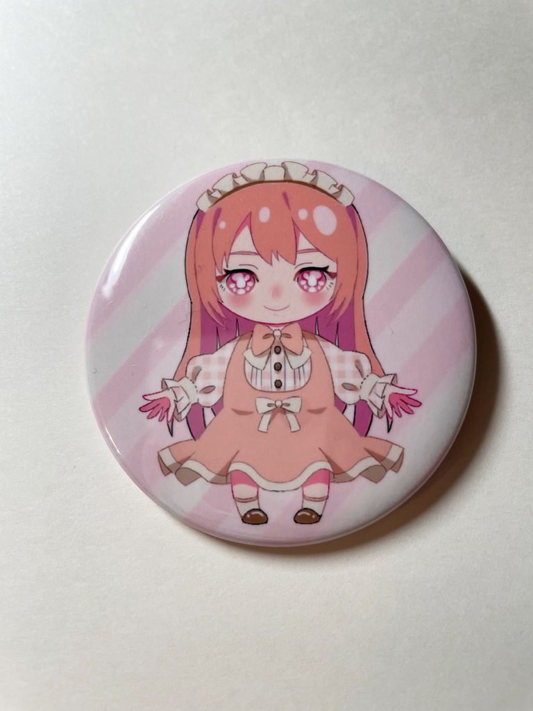 巡音ルカ カントリーチェック 缶バッジ