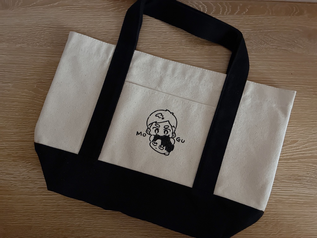 もぐもぐエルリ手提げバッグ