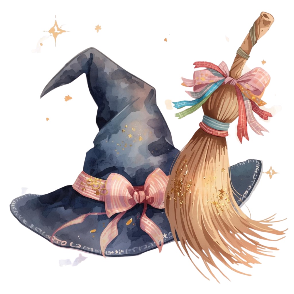 【ハロウィンシリーズ】やわらかい水彩タッチのクリップアート10点セット PNG PNG