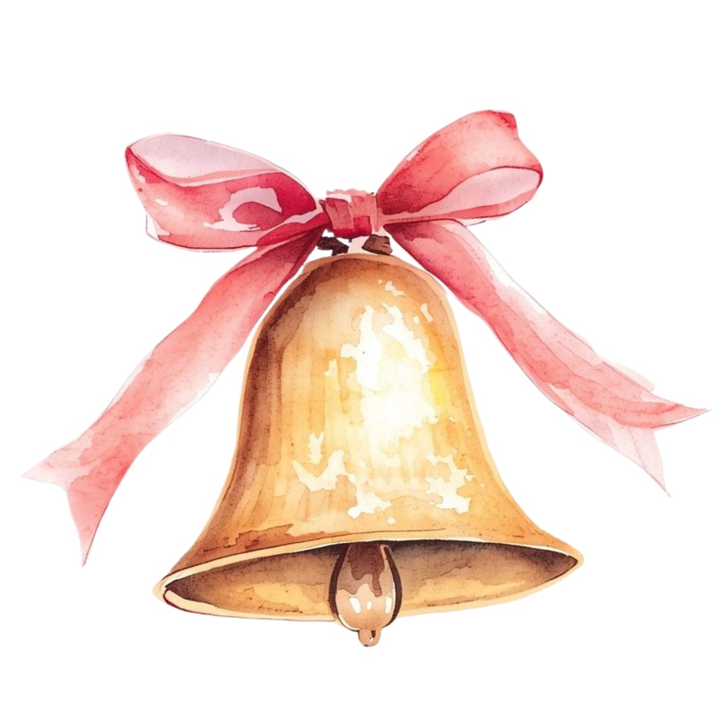 水彩画風 クリスマス クリップアート21セット(PNG背景透過)