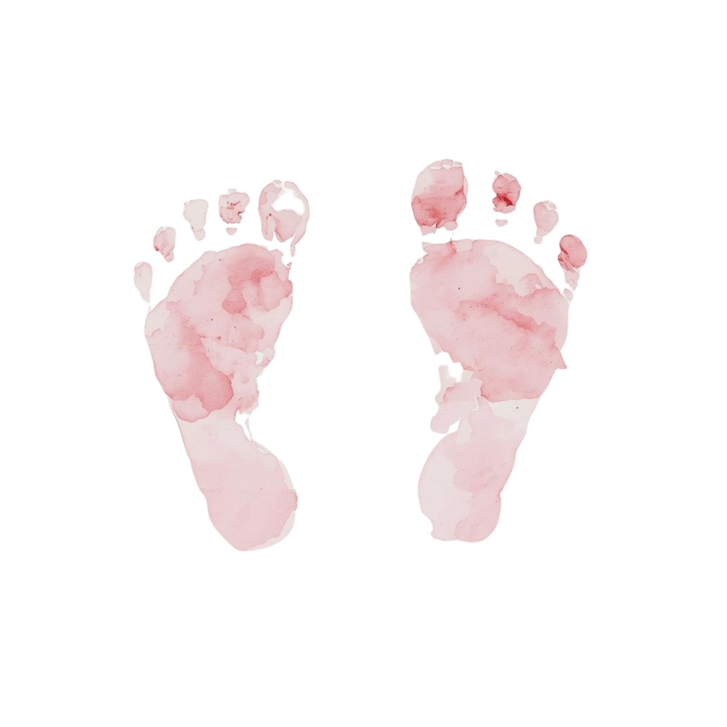 ママとベビーの水彩クリップアート 21枚セットPNG