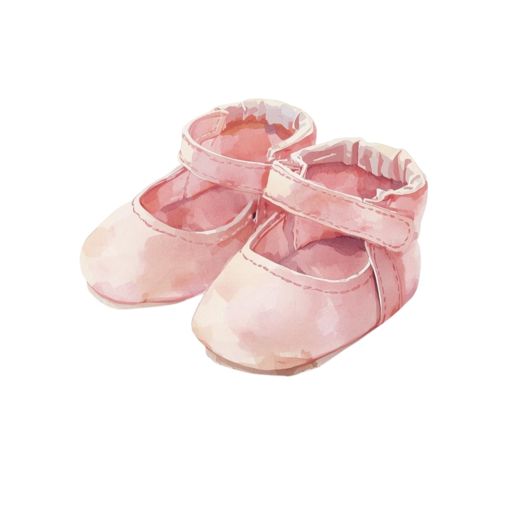 ママとベビーの水彩クリップアート 21枚セットPNG