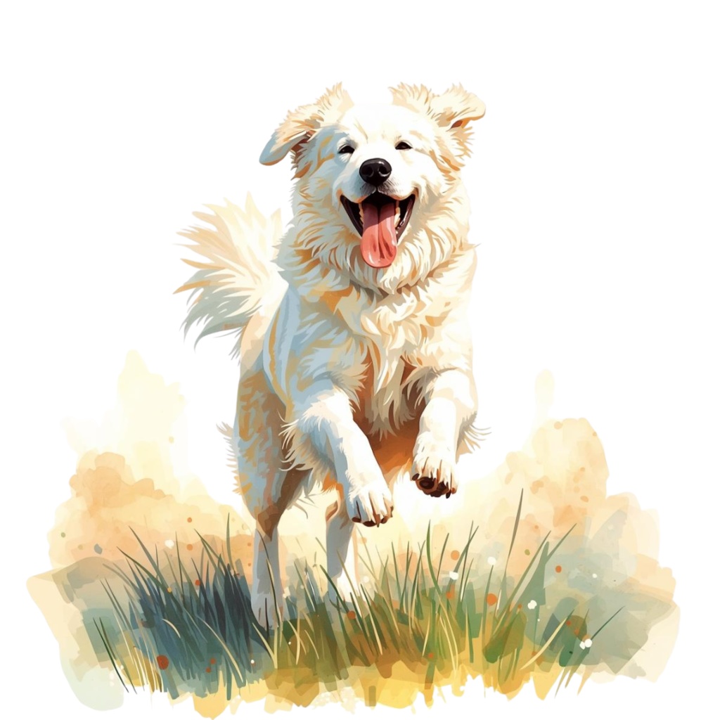 水彩画風 可愛い犬のクリップアート(27枚)/Watercolor Dog Clipart Set (27 PNGs)