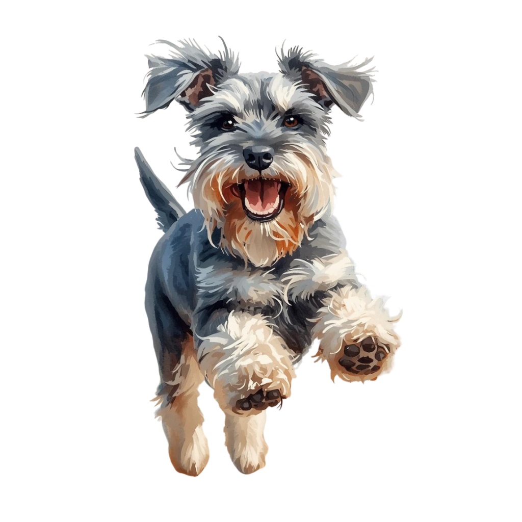 水彩画風 可愛い犬のクリップアート(27枚)/Watercolor Dog Clipart Set (27 PNGs)