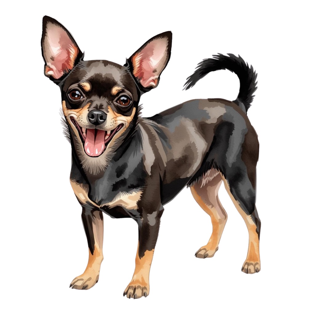 水彩画風 可愛い犬のクリップアート(27枚)/Watercolor Dog Clipart Set (27 PNGs)