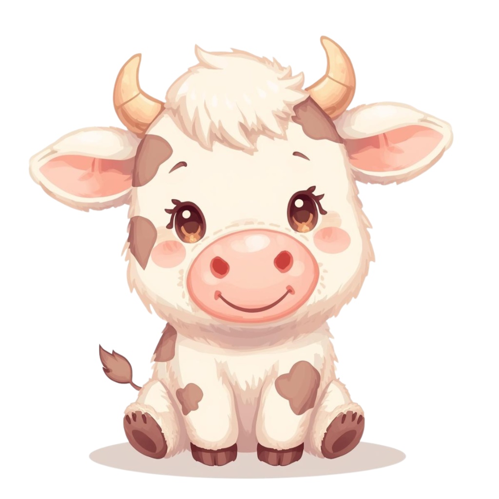 かわいい動物たちの水彩イラスト(36枚・PNG) /Kindergarten Animal Collection – 36 Soft Watercolor Illustrations (PNG)