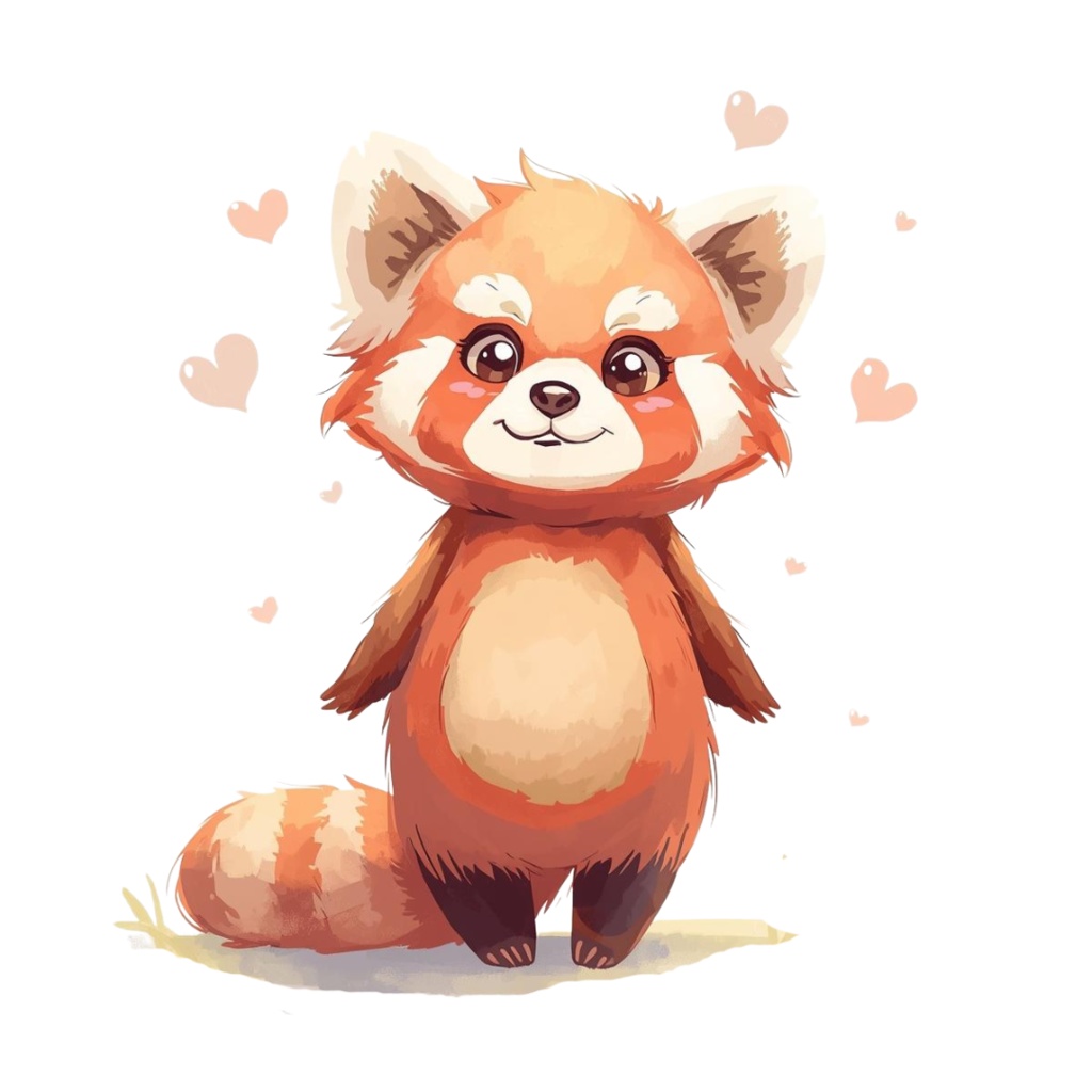 かわいい動物たちの水彩イラスト(36枚・PNG) /Kindergarten Animal Collection – 36 Soft Watercolor Illustrations (PNG)