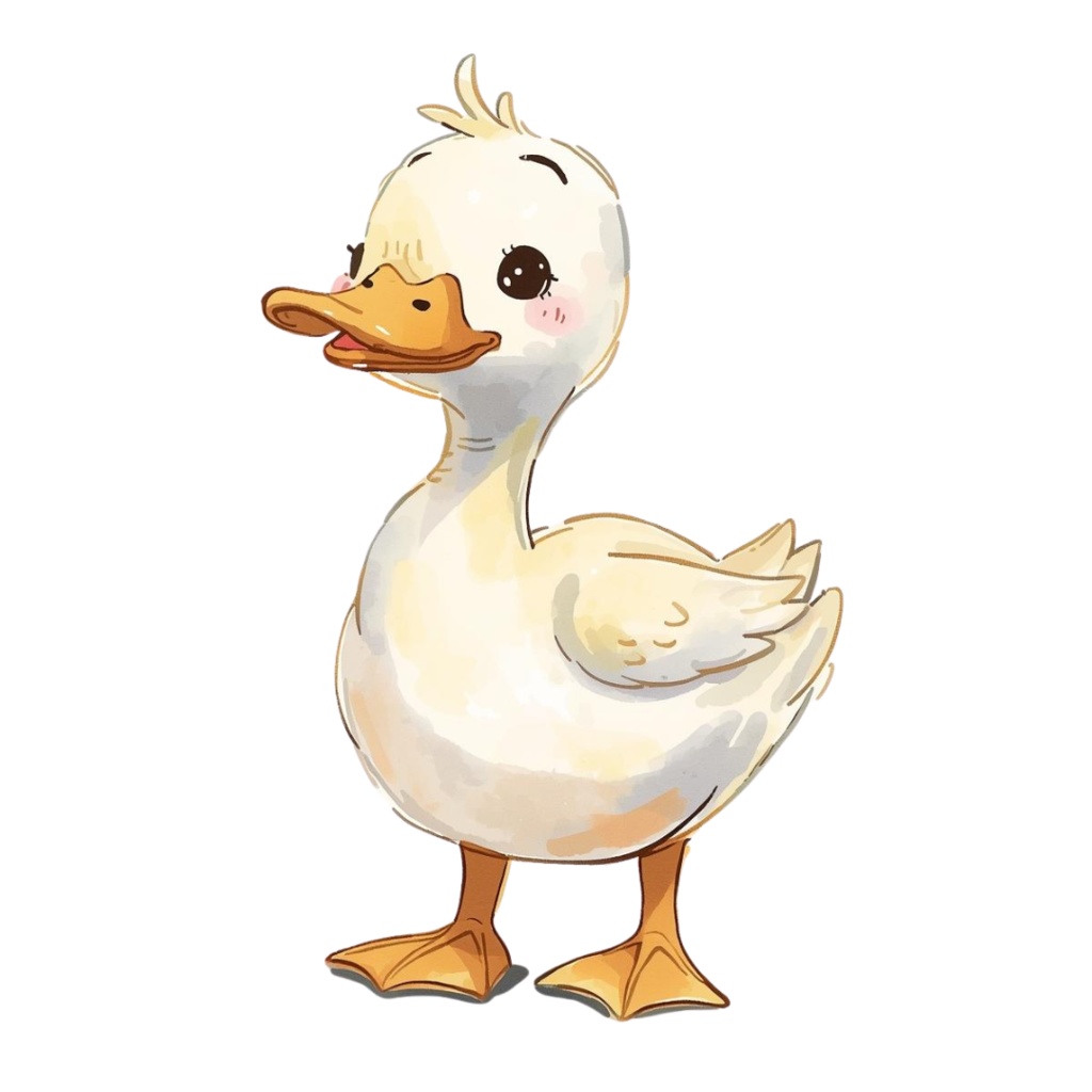 かわいい動物たちの水彩イラスト(36枚・PNG) /Kindergarten Animal Collection – 36 Soft Watercolor Illustrations (PNG)