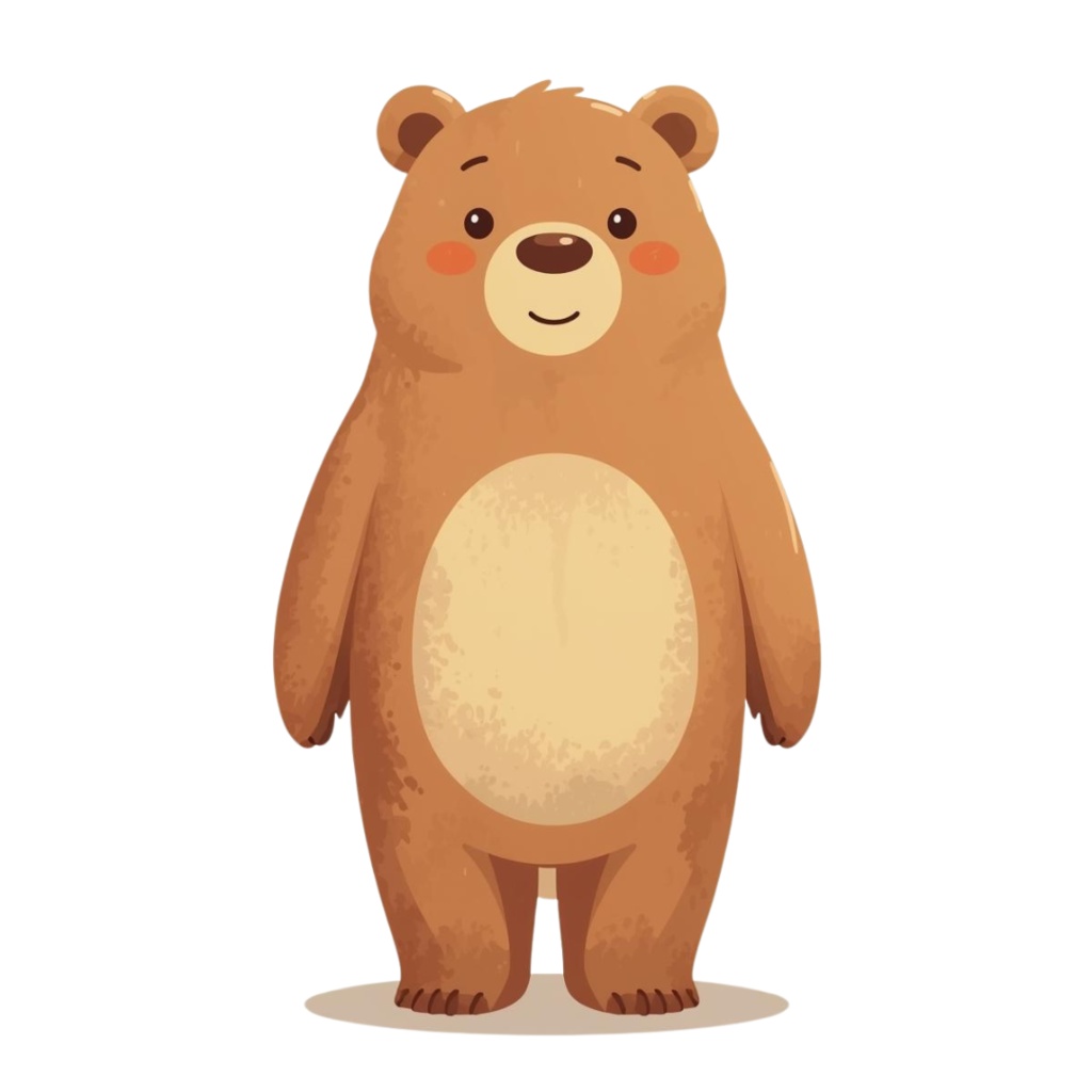 かわいい動物たちの水彩イラスト(36枚・PNG) /Kindergarten Animal Collection – 36 Soft Watercolor Illustrations (PNG)