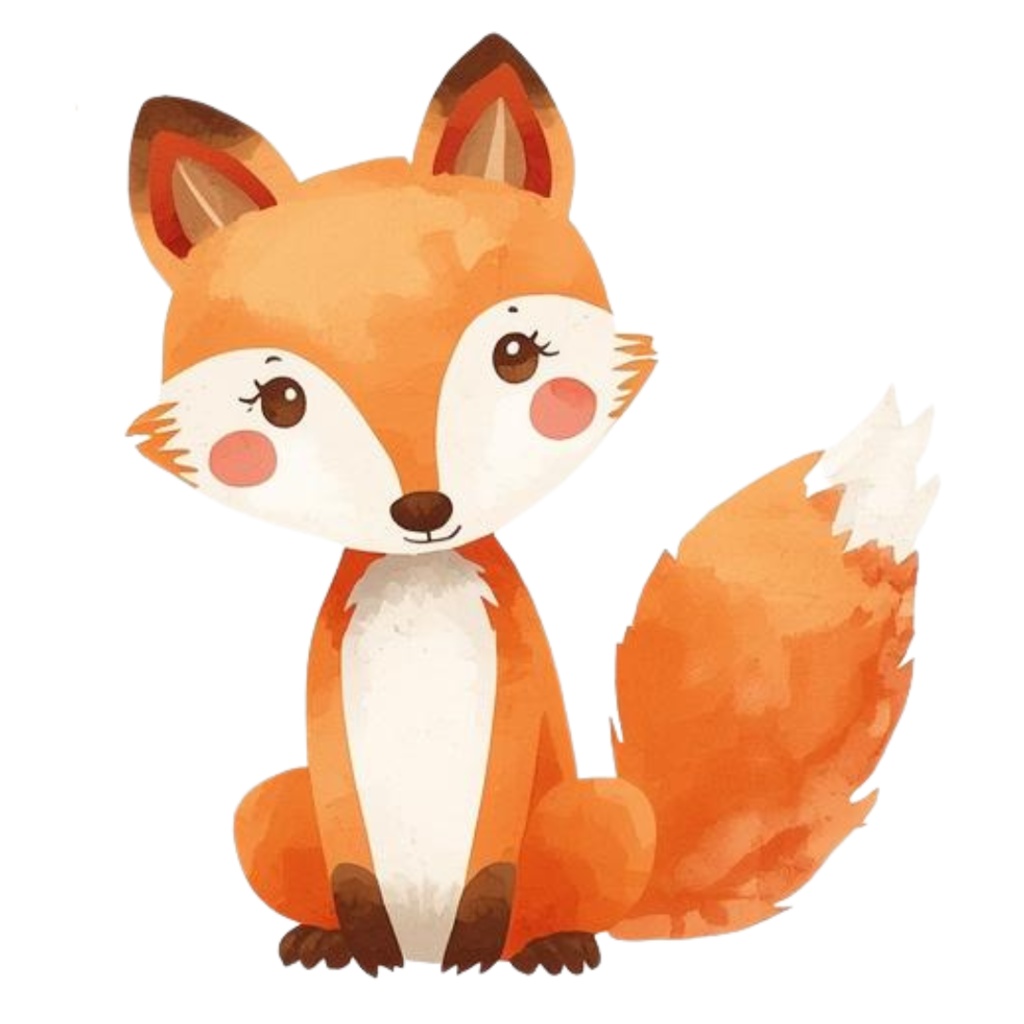 ふんわり可愛い 秋と冬のどうぶつたち(37枚セット・PNG形式)/Cute Autumn and Winter Animals – Gentle Watercolor Collection (37 PNGs)