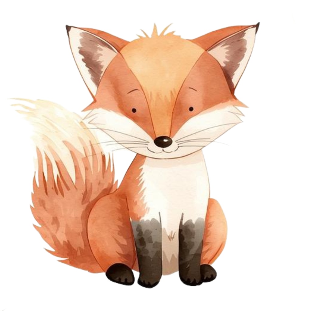 ふんわり可愛い 秋と冬のどうぶつたち(37枚セット・PNG形式)/Cute Autumn and Winter Animals – Gentle Watercolor Collection (37 PNGs)