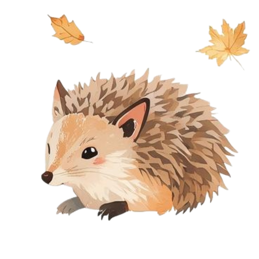 ふんわり可愛い 秋と冬のどうぶつたち(37枚セット・PNG形式)/Cute Autumn and Winter Animals – Gentle Watercolor Collection (37 PNGs)