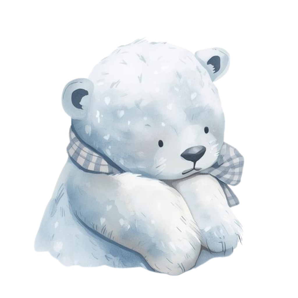 ふんわり可愛い 秋と冬のどうぶつたち(37枚セット・PNG形式)/Cute Autumn and Winter Animals – Gentle Watercolor Collection (37 PNGs)