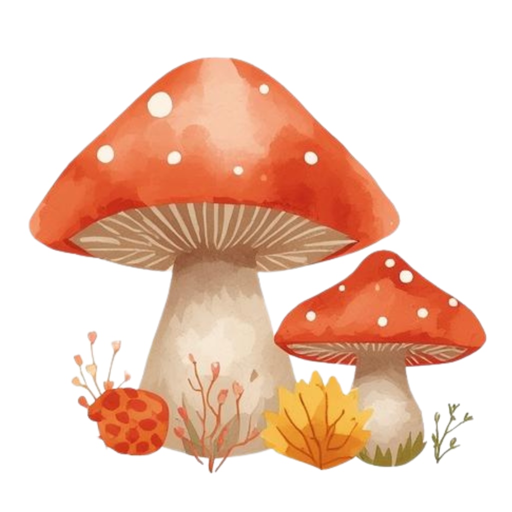 ふんわり可愛い 秋と冬のどうぶつたち(37枚セット・PNG形式)/Cute Autumn and Winter Animals – Gentle Watercolor Collection (37 PNGs)