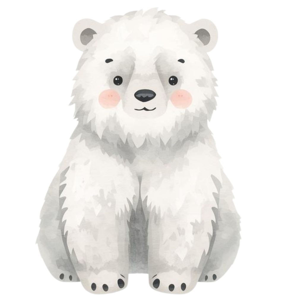 ふんわり可愛い 秋と冬のどうぶつたち(37枚セット・PNG形式)/Cute Autumn and Winter Animals – Gentle Watercolor Collection (37 PNGs)