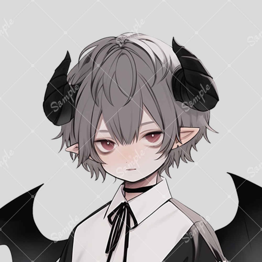 全身立ち絵素材20 デビルの男の子