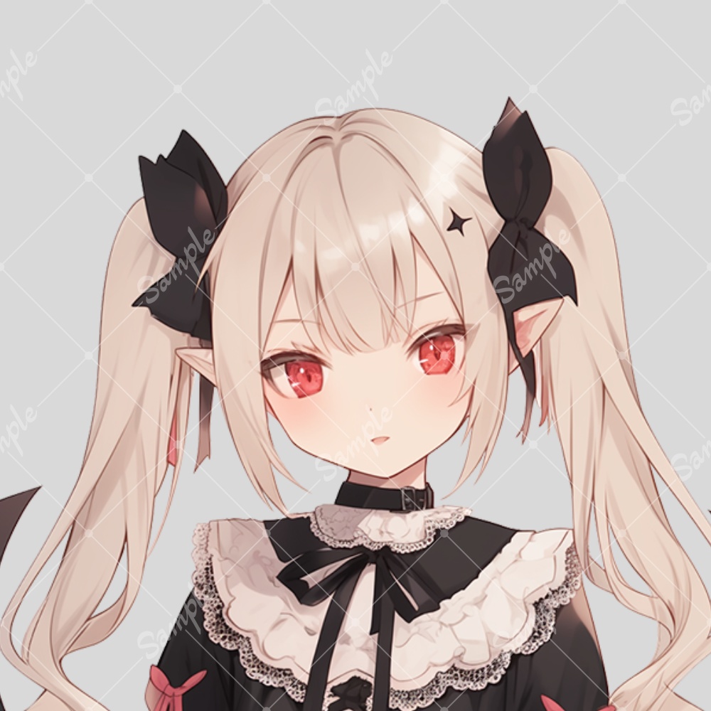 全身立ち絵素材41 ヴァンパイアの女の子