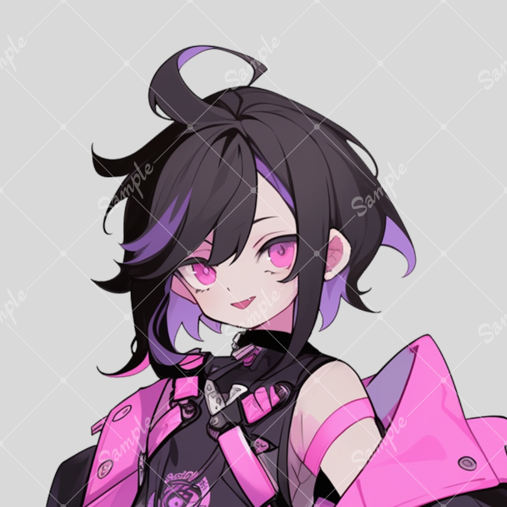 全身立ち絵素材52 未来的な女の子