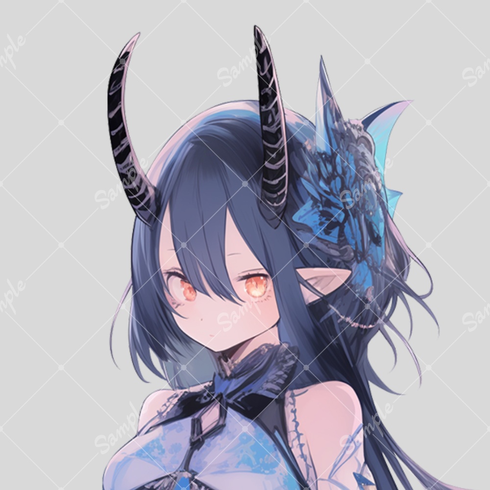 全身立ち絵素材78 ドラゴン 女の子