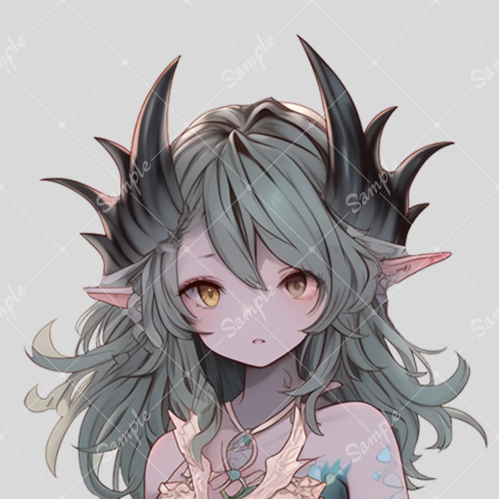 全身立ち絵素材82 ドラゴン 女の子