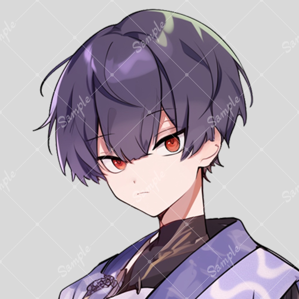 全身立ち絵素材92 着物 和服男子 - tachie - BOOTH
