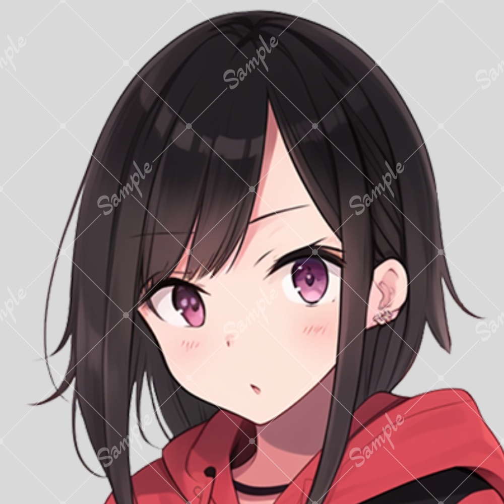 全身立ち絵素材105 パーカー女子