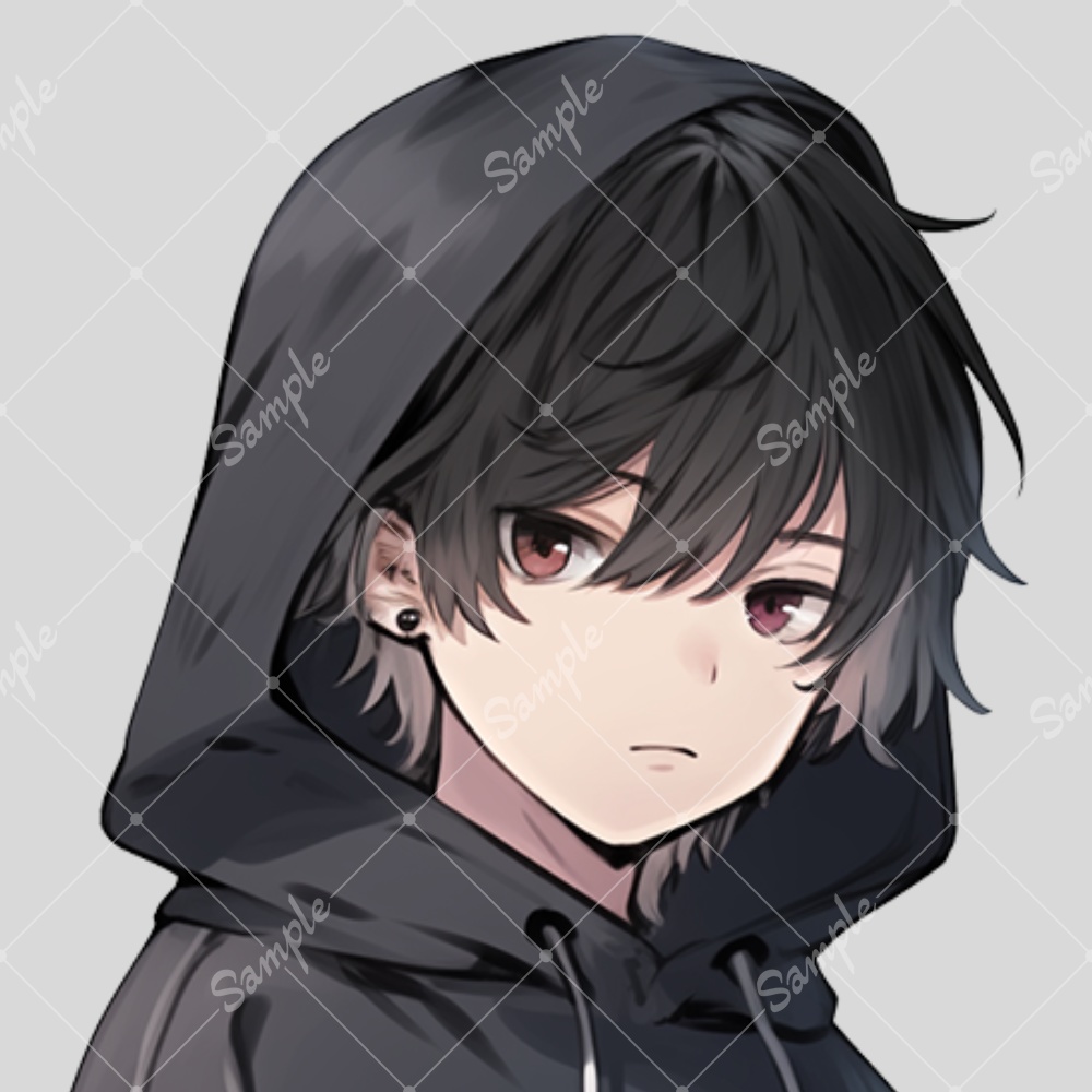 全身立ち絵素材108 パーカー男子