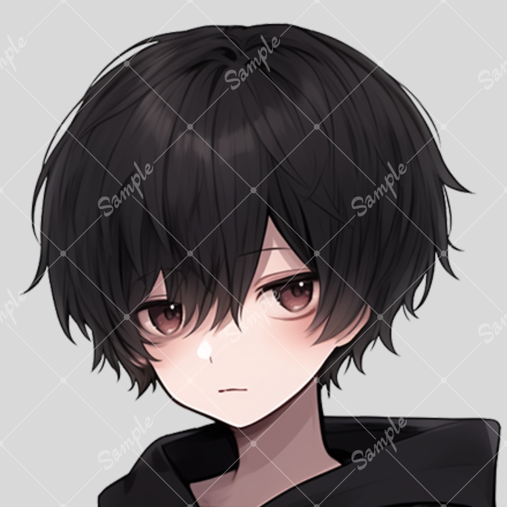 全身立ち絵素材112 パーカー男子