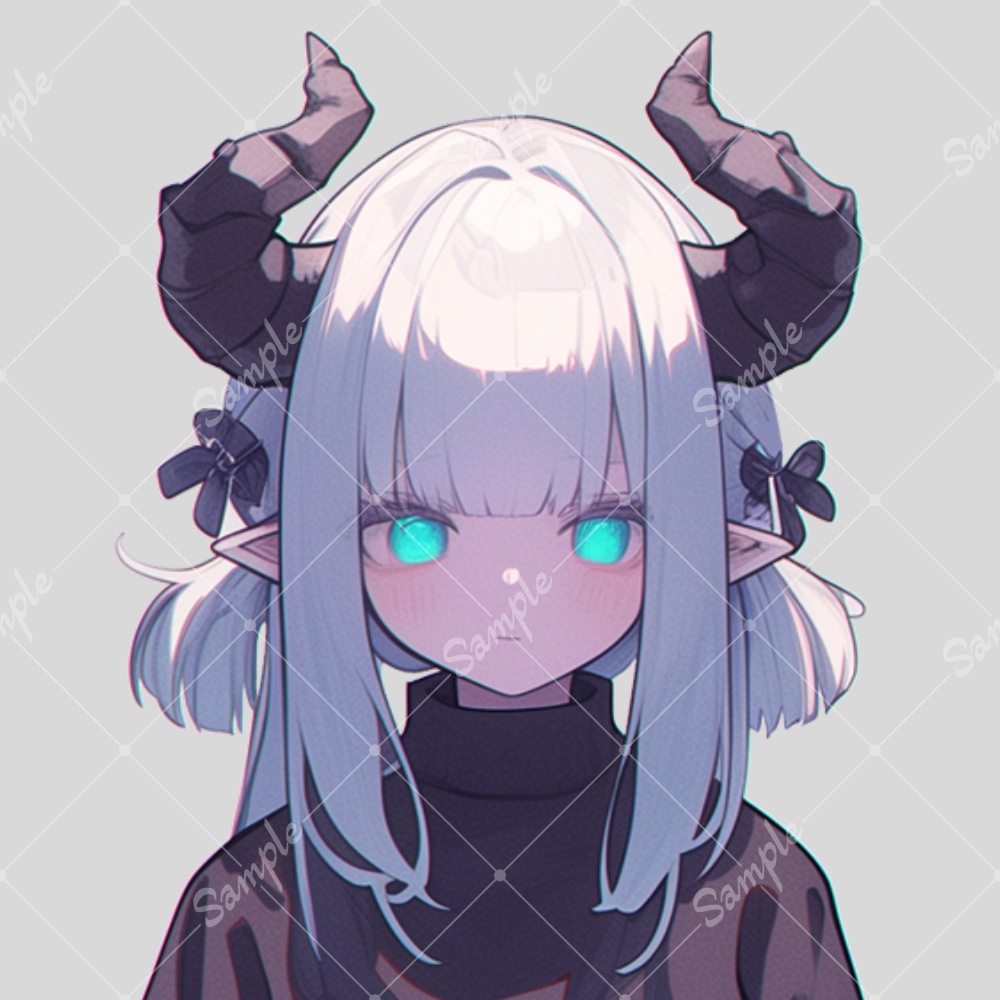 全身立ち絵素材143 デビル 女の子