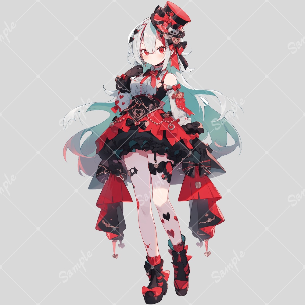 全身立ち絵素材151 マジシャンの女の子