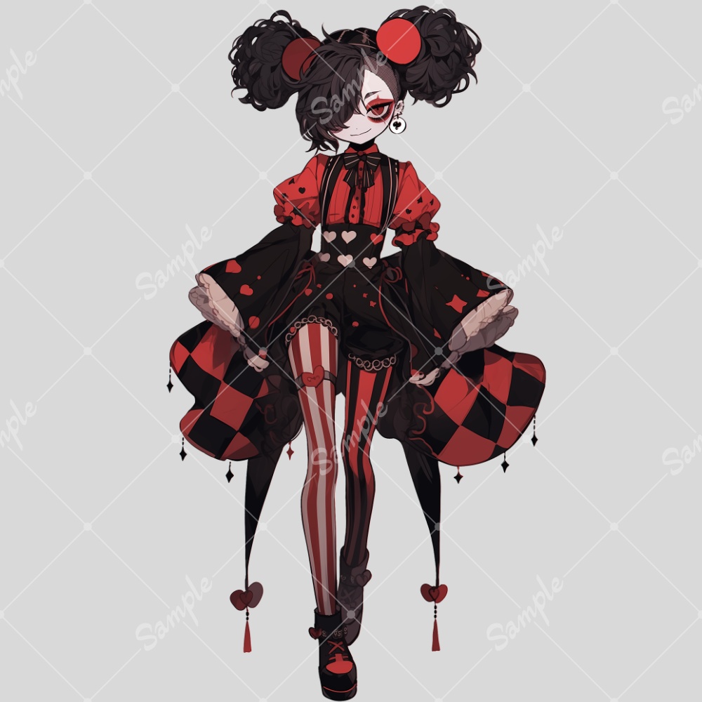 全身立ち絵素材152 マジシャンの女の子