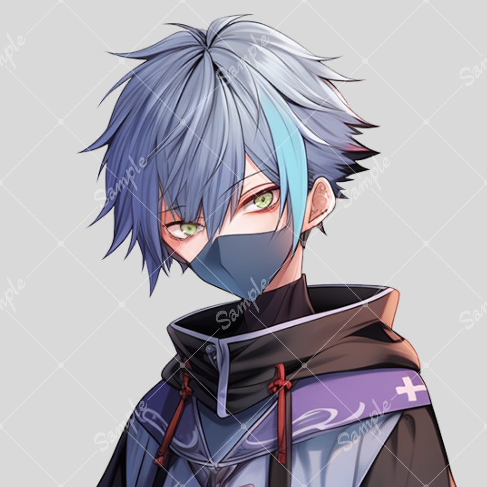 全身立ち絵素材168 忍者 男の子