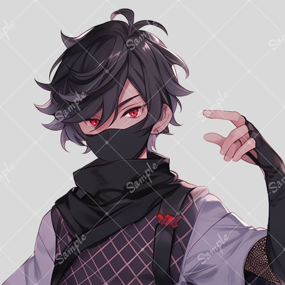 全身立ち絵素材169 忍者 男の子