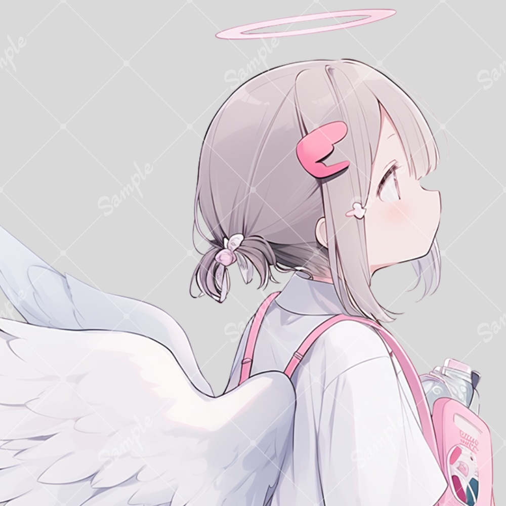 全身立ち絵素材179 天使 女の子