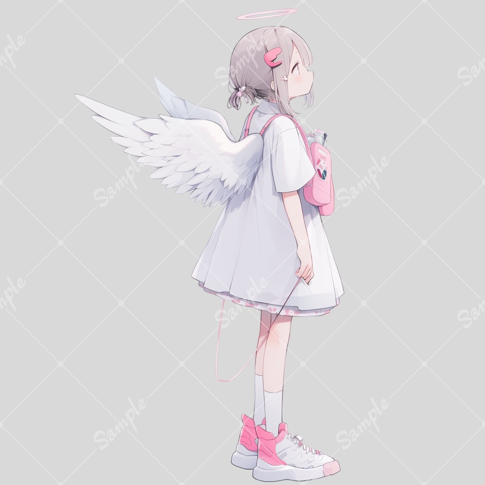 全身立ち絵素材179 天使 女の子