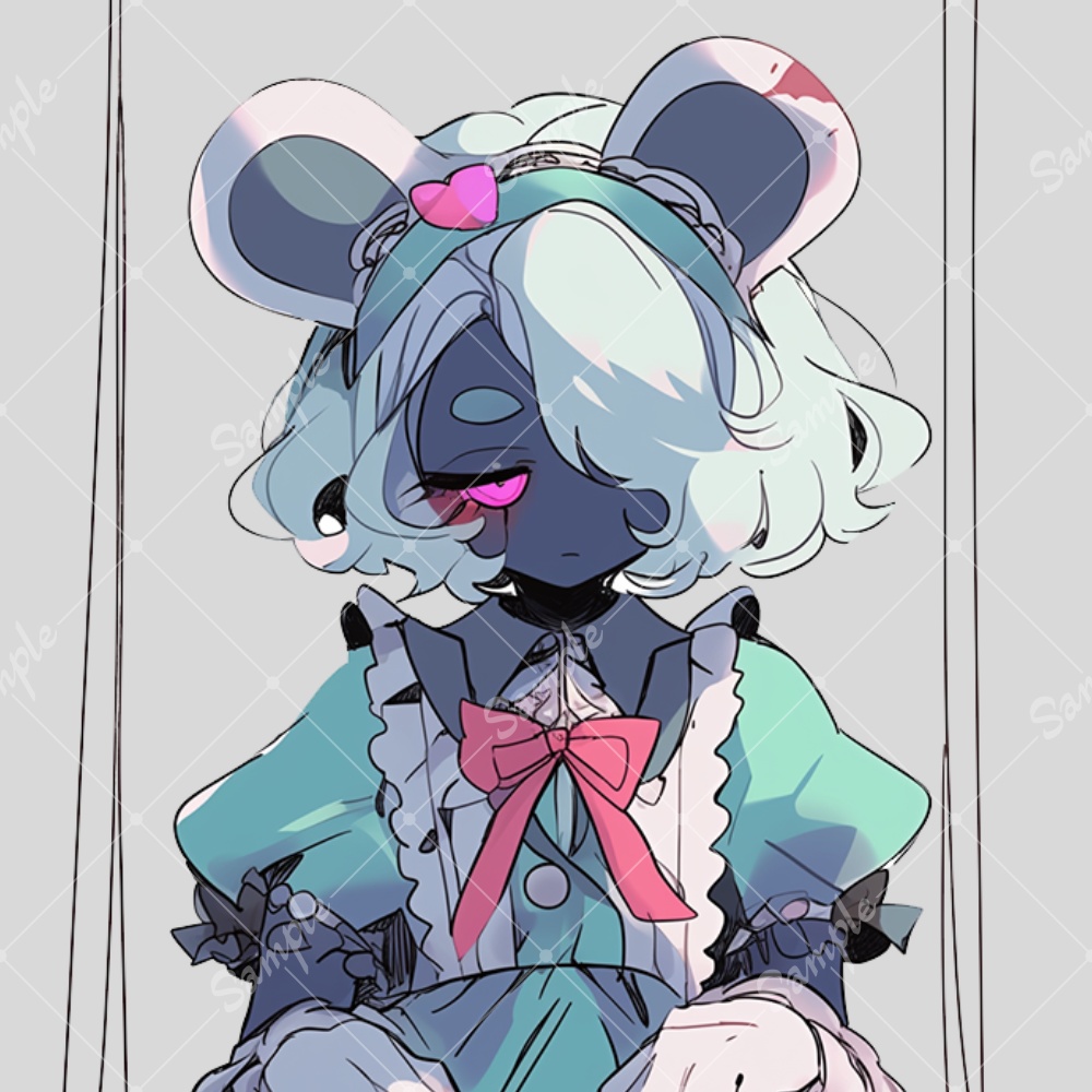 全身立ち絵素材180 個性的な女の子 マリオネット