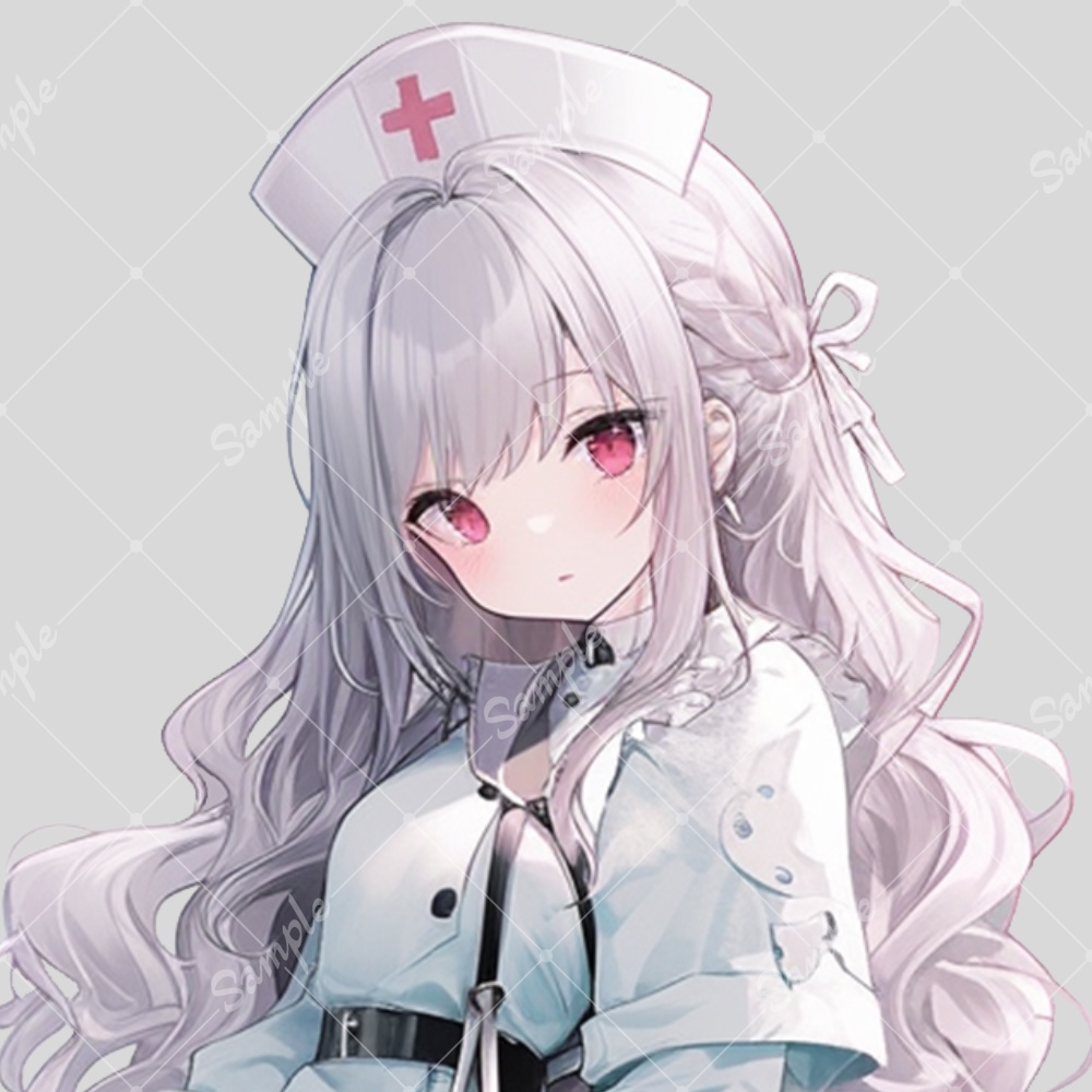 全身立ち絵素材195 ナース 女の子