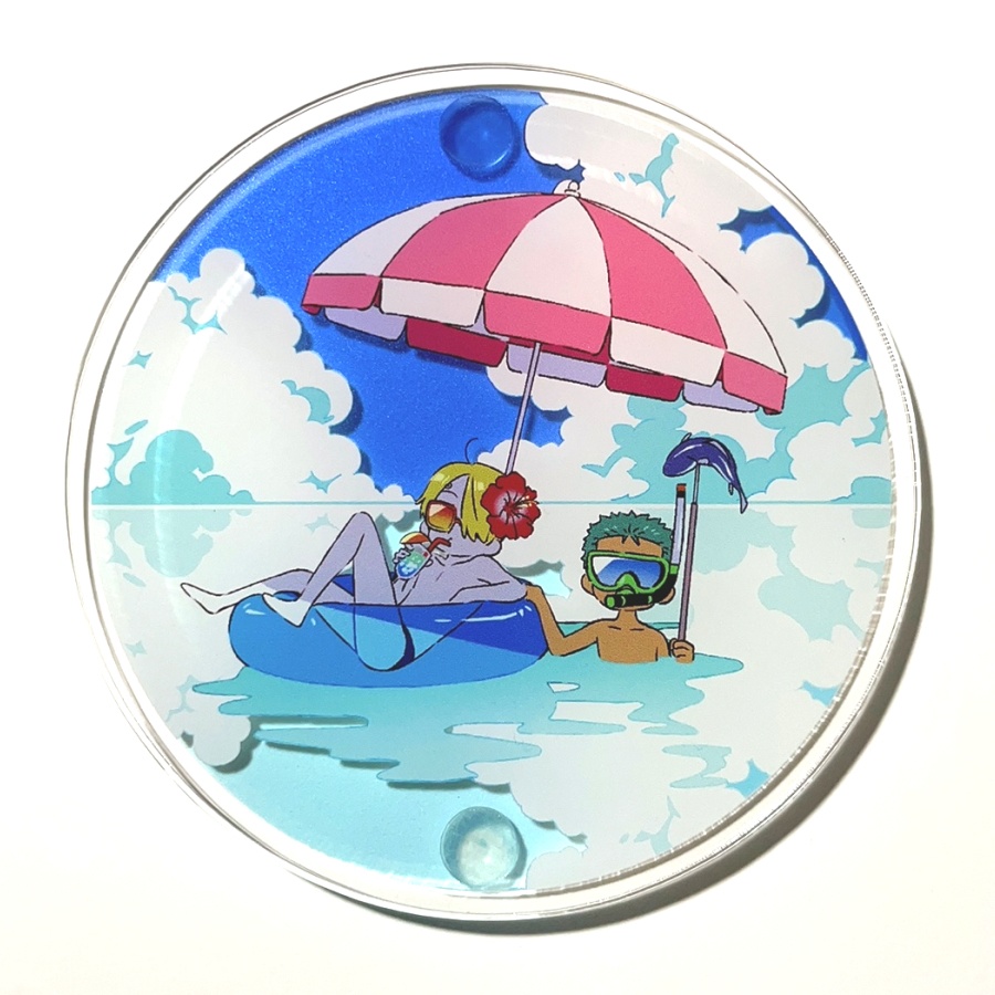 こぞなすアクリルコースタ―