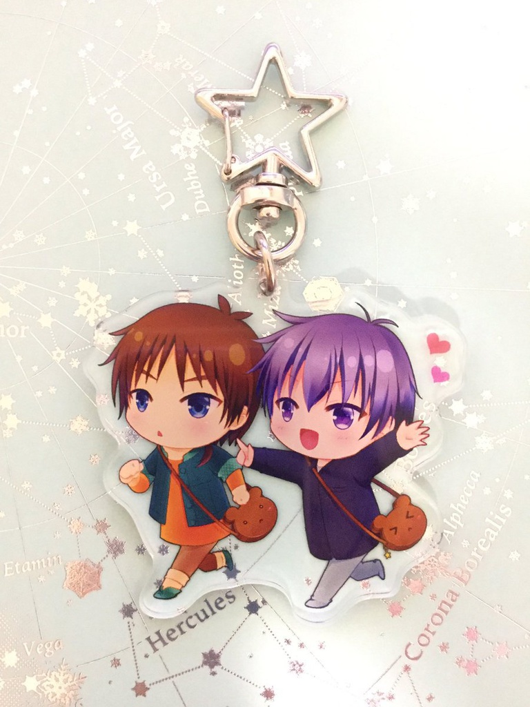 しょた熊隼 いっしょにおでかけアクキー(送料込)