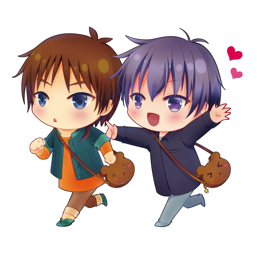 しょた熊隼 いっしょにおでかけアクキー(送料込)