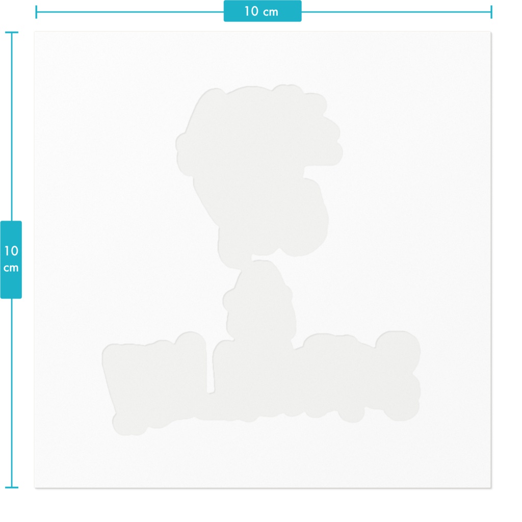 BELIEVER?クリア?ステッカー