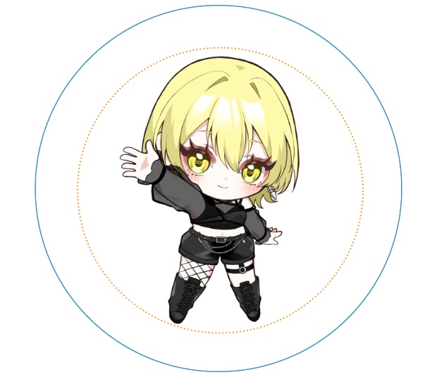 ちびキャラ缶バッジ①