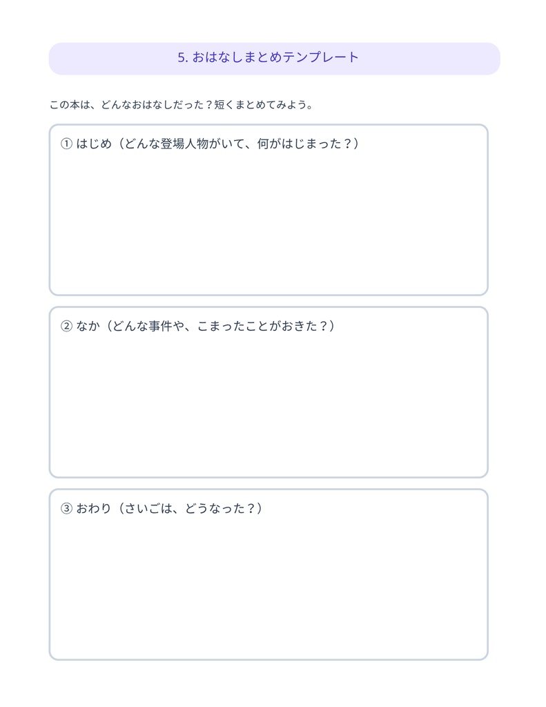 初(はじ)めてでも大丈夫(だいじょうぶ)!読書感想文(どくしょかんぞうぶん)