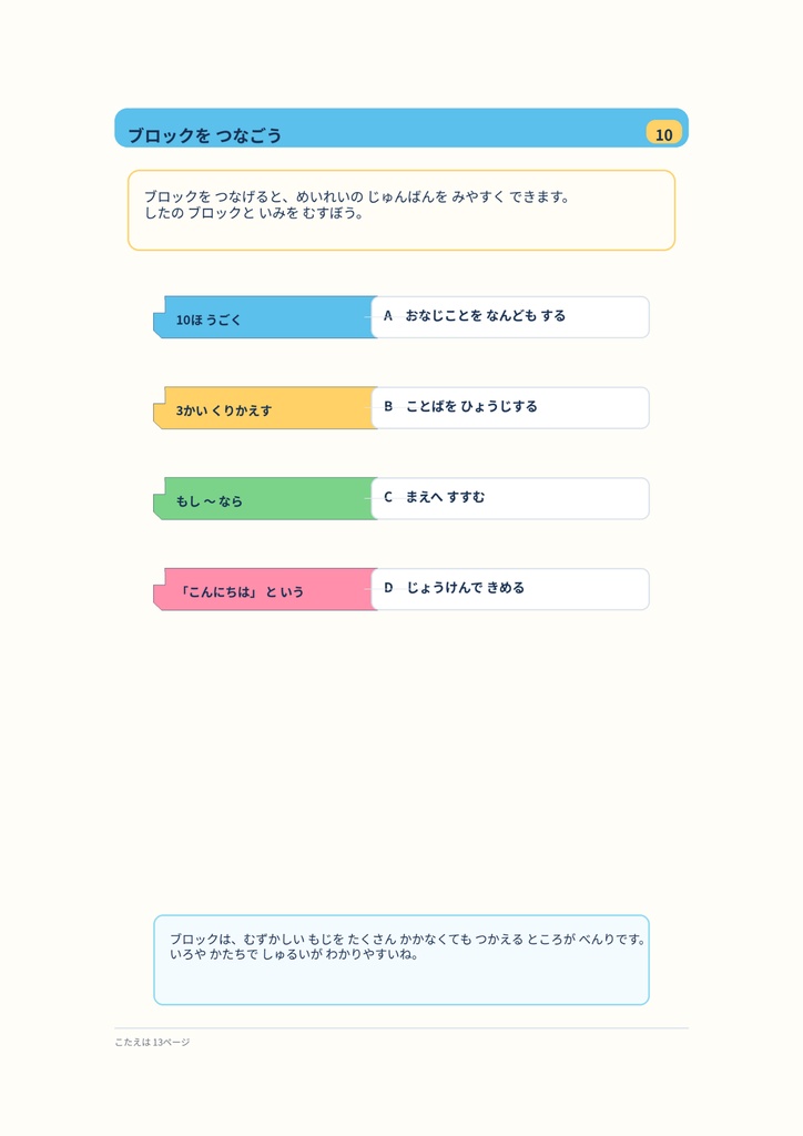考える力が伸びる!プログラミングドリル