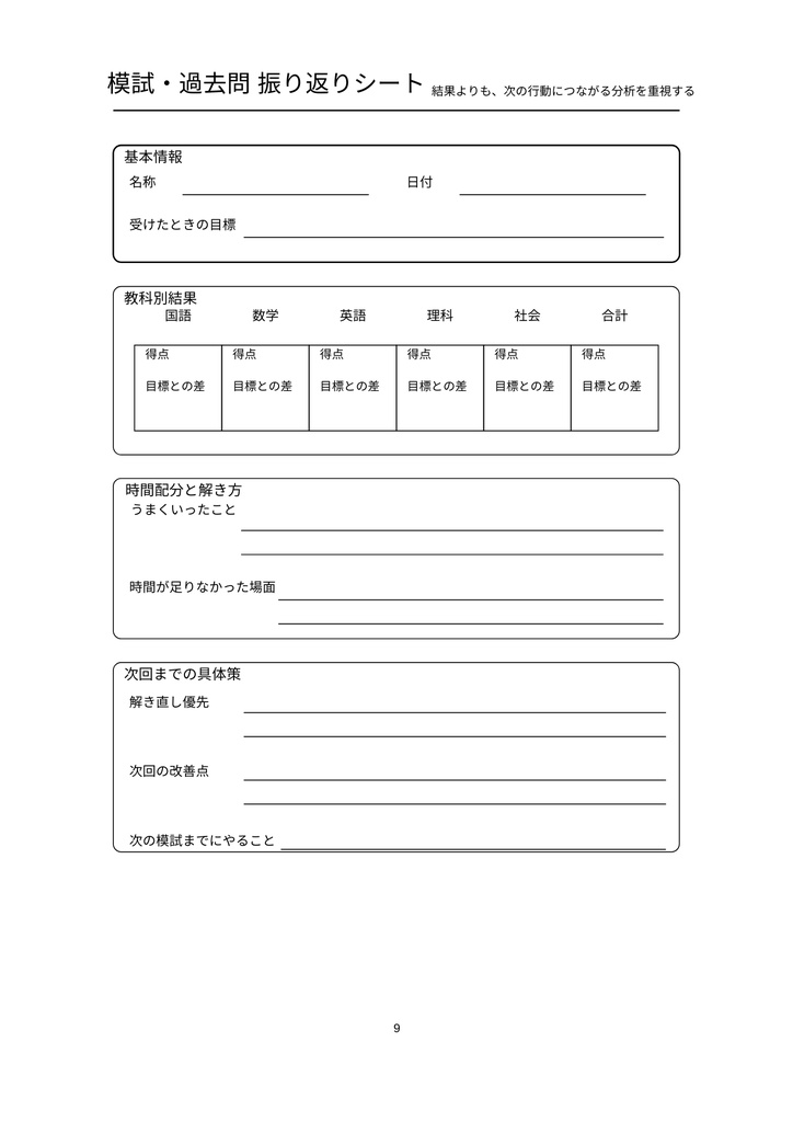 合格までの道が見える!高校受験