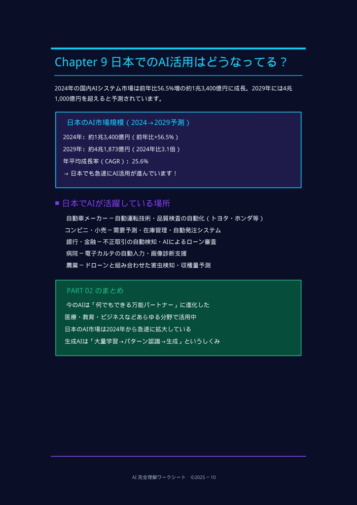AIのすべてがわかる!未来学習ワークブック