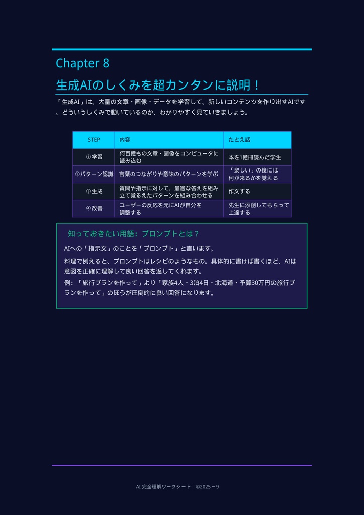 AIのすべてがわかる!未来学習ワークブック