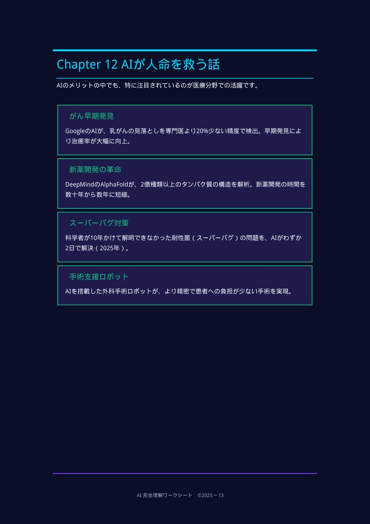 AIのすべてがわかる!未来学習ワークブック