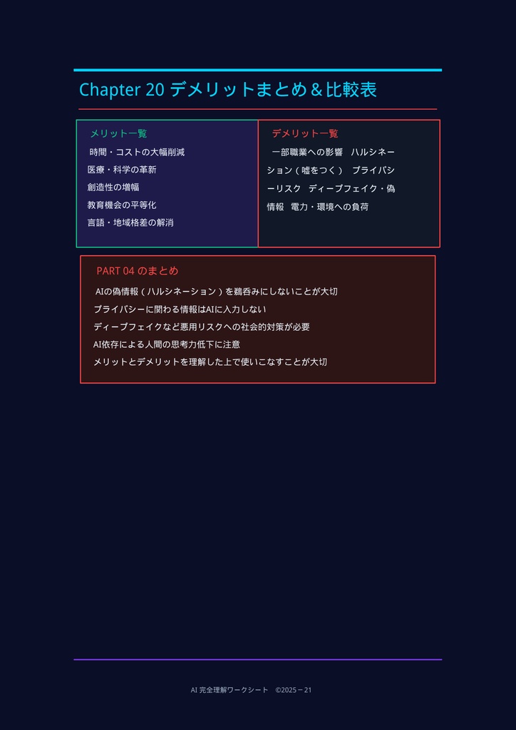 AIのすべてがわかる!未来学習ワークブック